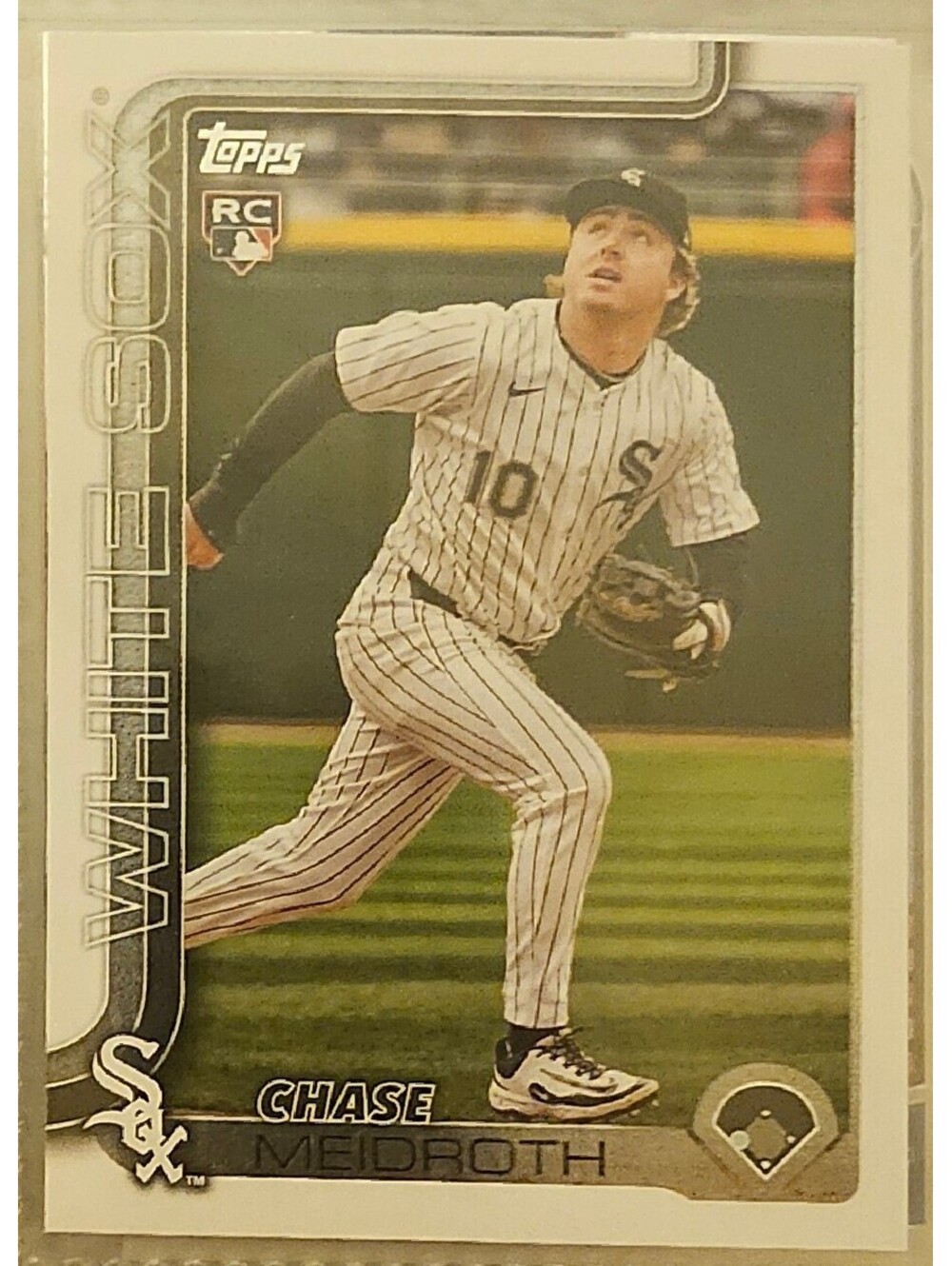 CHASE MEIDROTH 2025 Topps Update #US337 Rookie RC Chicago White Sox